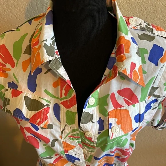 Vintage colorful dress - Picture 2 of 4